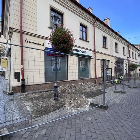 Przebudowa ul. Grunwaldzkiej [październik 2023] - fot 13